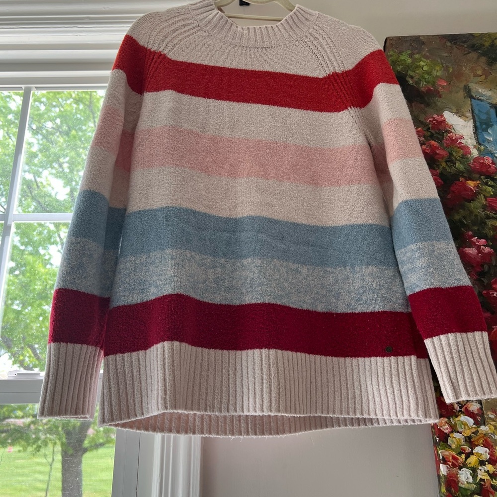 FAT FACE Soul Adventure Multi Stripe Knitted sweater